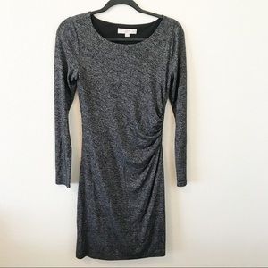 LOFT Fitted MIDI Dress, XS